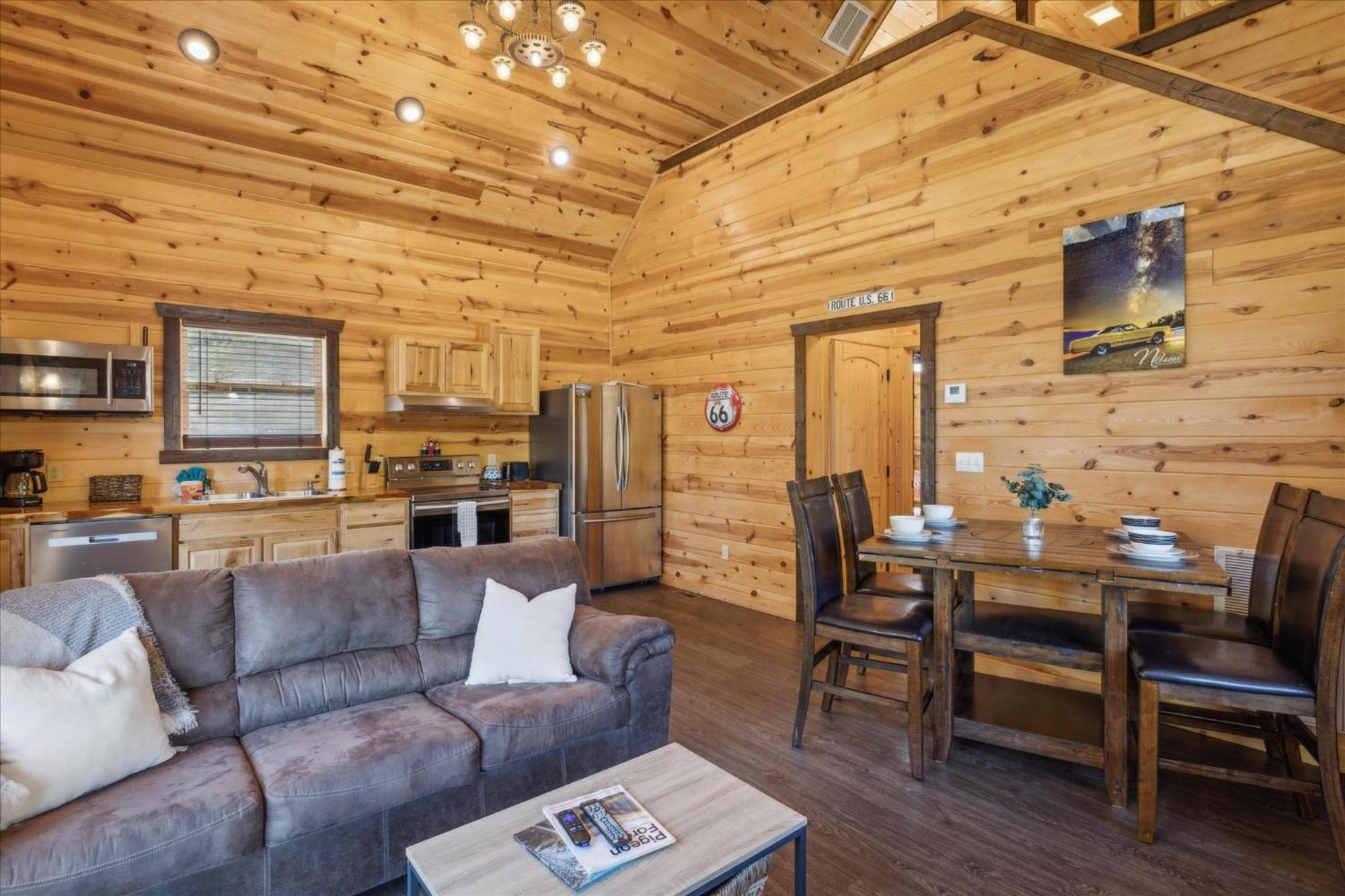 Route 66 Cabin Pigeon Forge Luaran gambar